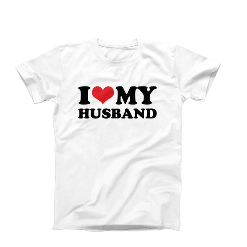 I Love My Wife Shirt, I Love My Husband Shirt, Anniversary Gift, Married Couples, Relationship Tee, Husband Gift, Wife Gift, Valentines Gift