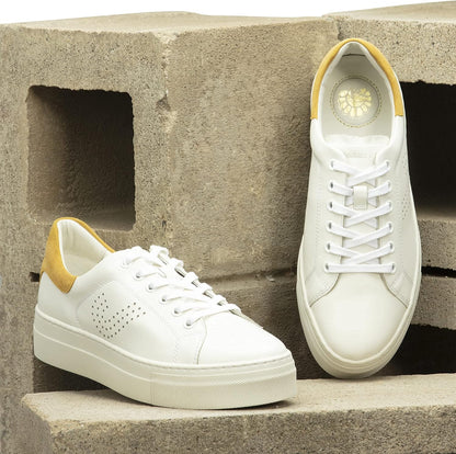 Women'S Fashion Sneakers – Genuine Leather Casual Shoes, Comfortable Cushioned Insole, Stylish Lifestyle, Lightweight and Durable Travel Sneakers